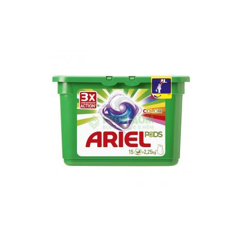 Гель-капсулы Ariel Color and Style 15 шт