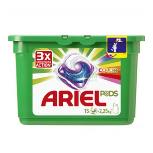 Гель-капсулы Ariel Touch of Lenor Fresh 15 шт