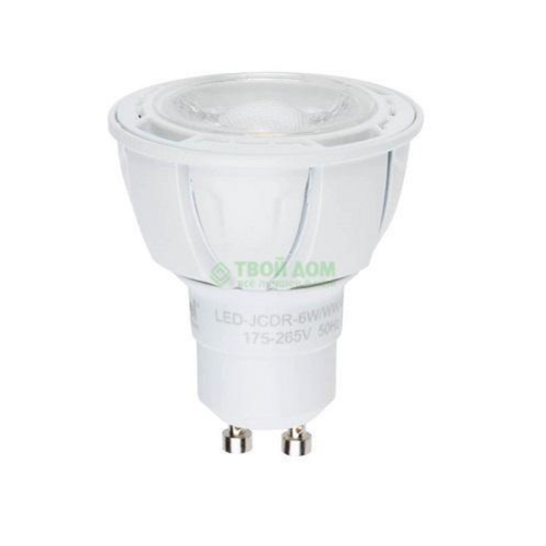 Лампочка Uniel LED-JCDR-6/NW/GU10/FR/DIM/38D