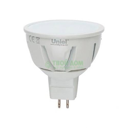 Лампочка Uniel LED-JCDR-7W/NW/GU53/FR/DIM