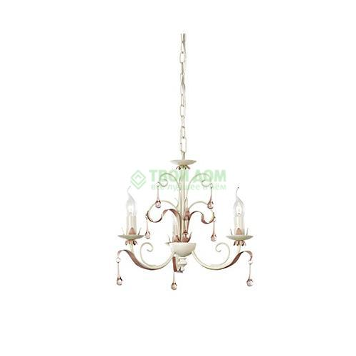 Люстра подвесная La Lampada Lam L 1063/3 Wb Bronz+Crystal