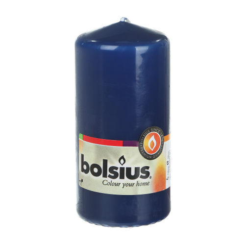 Свеча Bolsius 120/60 синий
