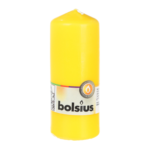 Свеча Bolsius 150/60 желтый