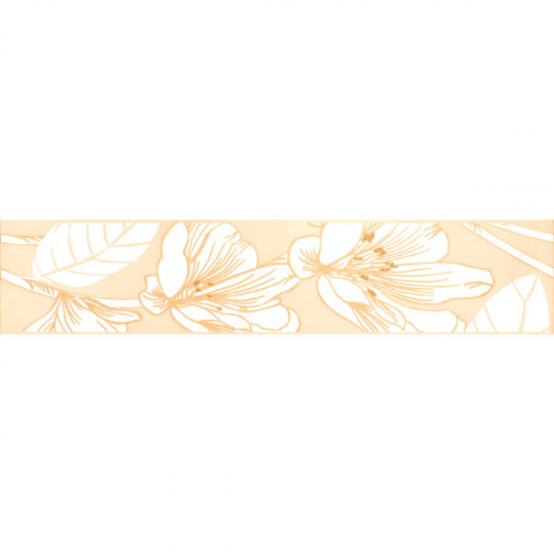 Бордюр Kerama Marazzi Аида Бежевый 5,4х25 см HR33/6197