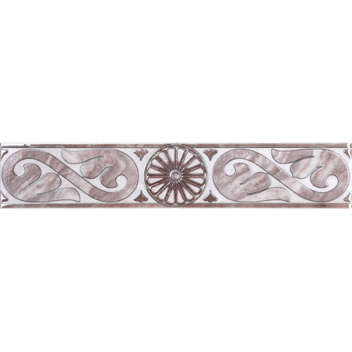 Бордюр Kerama Marazzi Капелла Фиолетовый 7,7х40 см A2073/6182