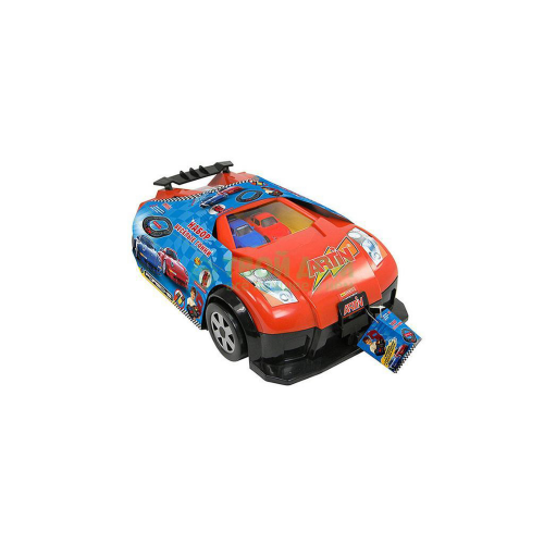 Игровой набор Artin Авторалли в чемодан в форме машинки 15м (103010CC)
