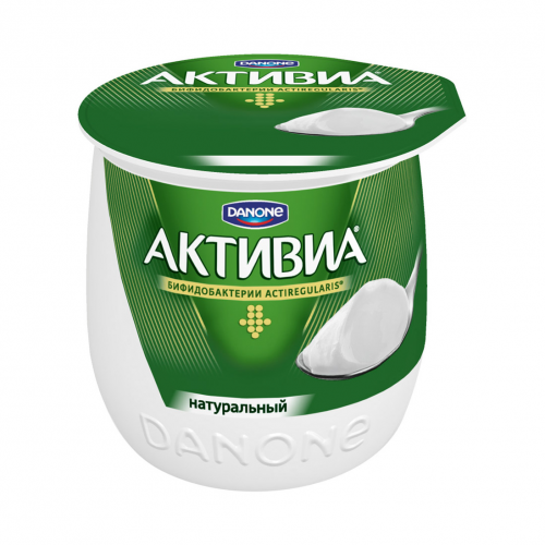 Биойогурт термостатный Активиа натуральный 3,5% 170 г