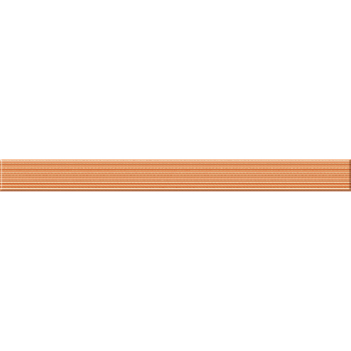 Бордюр Cersanit Sunrise Peach 4х44 см SU7H421