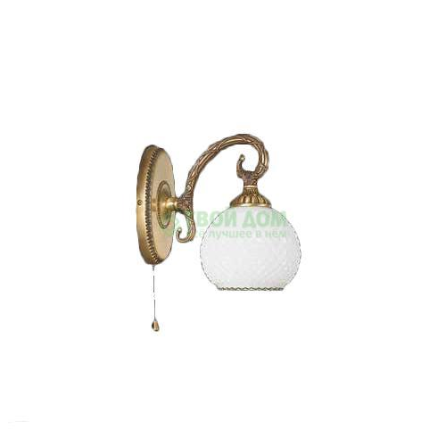 Настенный светильник RECCAGNI ANGELO A.8400/1 BR.ARTE BIANCO