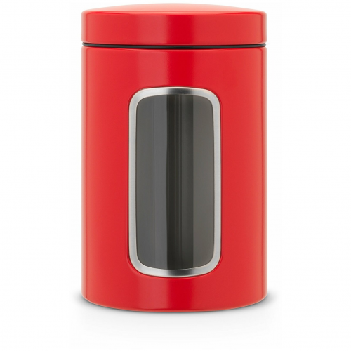 Контейнер Brabantia С окном 1,4 л Red