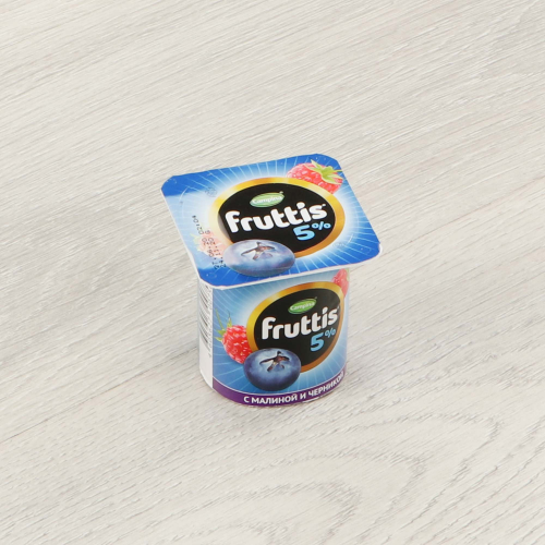 Йогурт Fruttis 5% Малина, черника; Абрикос, манго 115 г