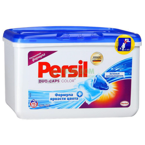 Капсулы для стирки Persil Duo-Caps Color 15 шт