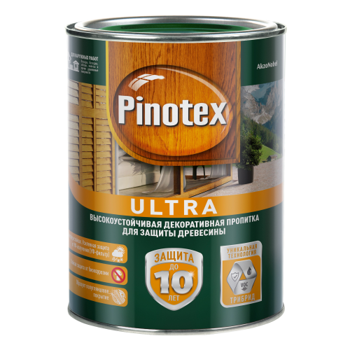 Пропитка Pinotex ultra сосна 1л