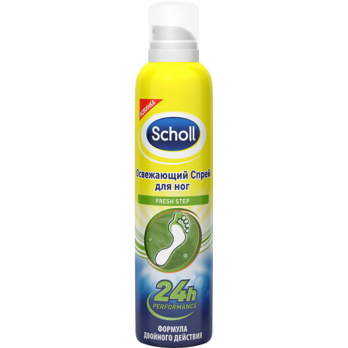 Освежающий спрей для ног Scholl Fresh Step 150 мл