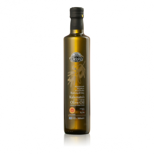 Масло оливковое DELPHI Extra Virgin Kalamata 500 мл