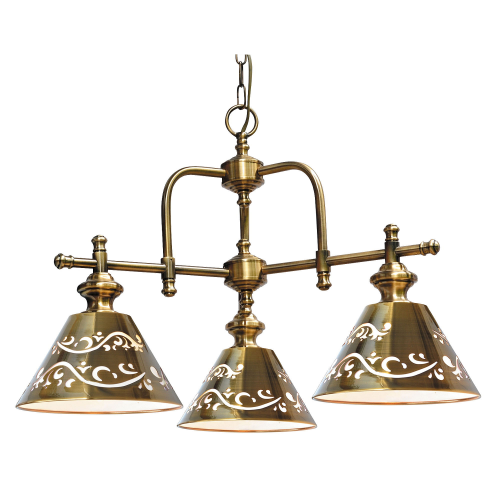 Люстра на цепи Arte Lamp A1511LM-3PB