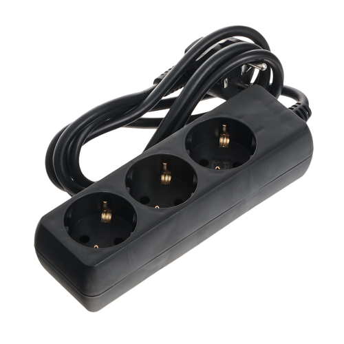 Удлинитель сетевой Megavolt boyang 1,5м 250v~ 10a, max 2000w, h05vv-f 3g0,75mm2