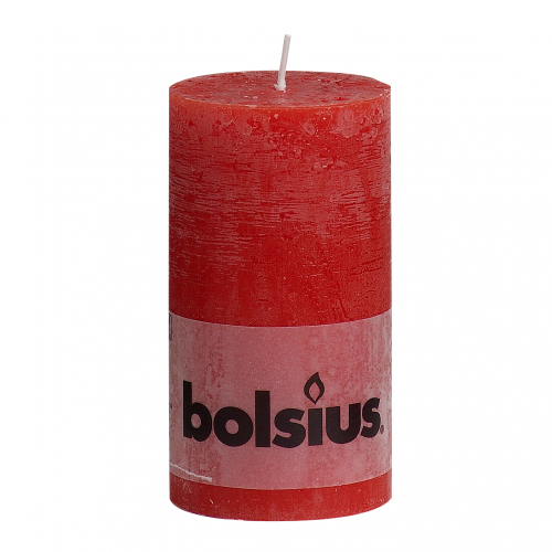 Свеча Bolsius 130/68 Red