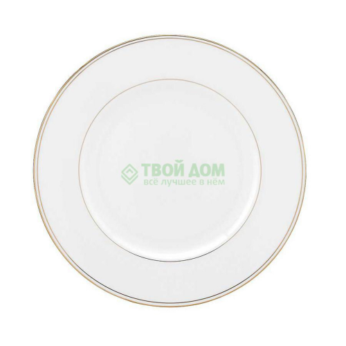 Тарелка закусочная LENOX Золотой кант 20,5 см