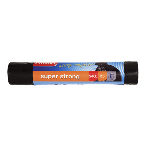 Мешки для мусора Paclan Super Strong 240 л 5 шт