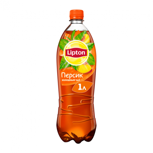 Холодный чай Lipton Черный Персик 1 л