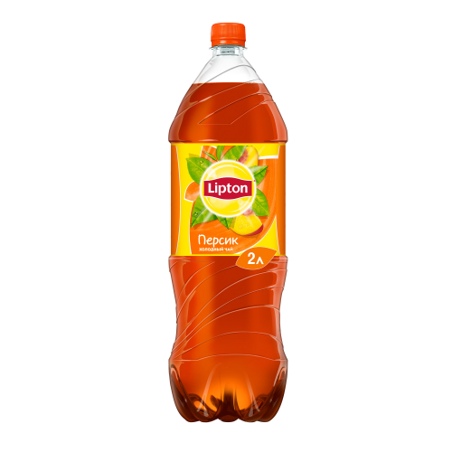 Холодный чай Lipton Черный Персик 2 л