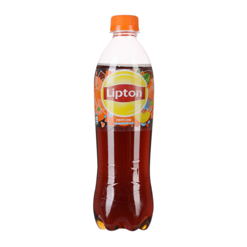 Холодный чай Lipton Черный Персик 0,5 л