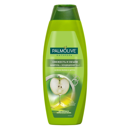 Шампунь-кондиционер Palmolive 2 в 1 Свежесть и объем 380 мл