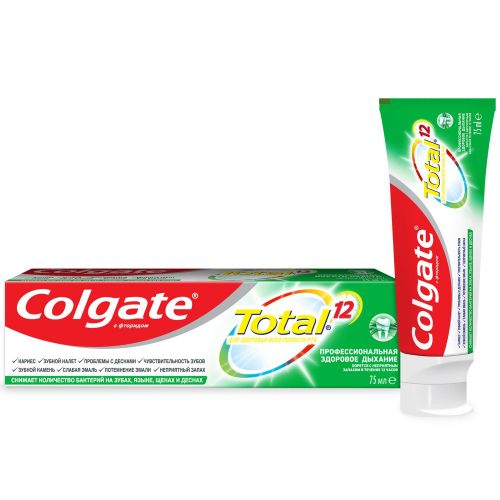 Зубная паста Colgate Total 12 Профессиональная Здоровое Дыхание 75 мл