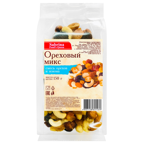 Ореховый микс Sabrina 150 г