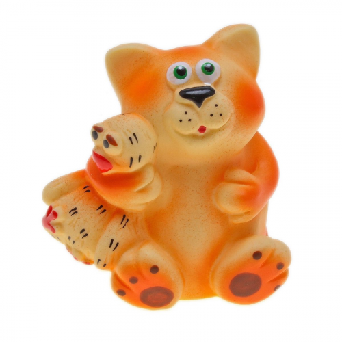 Игрушка для ванны Кудесники Кот и гусь 11 см