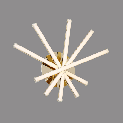 Бра светодиодное Elvan BR00132-5-GLD