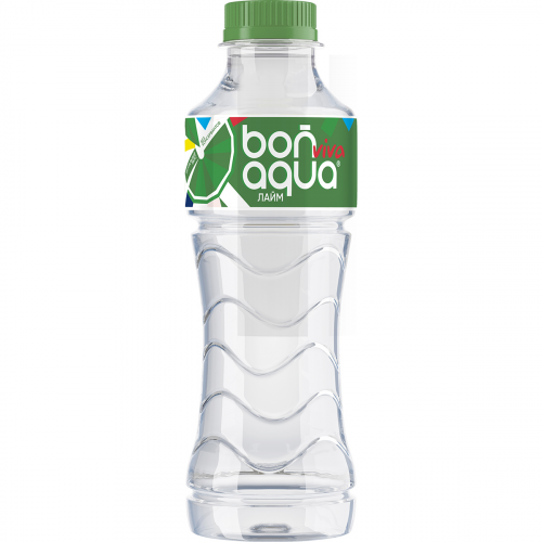 Вода питьевая Bonaqua Viva лайм-мята ароматизированная 0,5 л