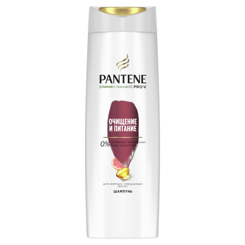 Шампунь Pantene Pro-V Слияние с природой Очищение и питание 400 мл