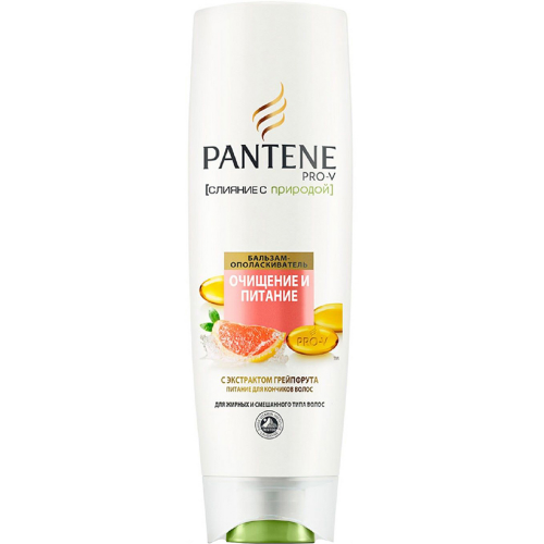 Бальзам-ополаскиватель Pantene Слияние с природой Очищение и Питание 400 мл