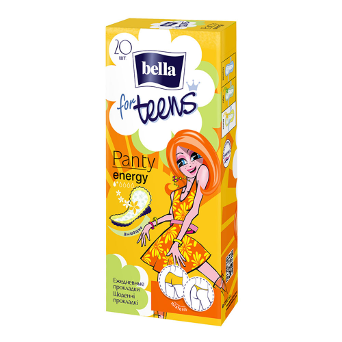 Прокладки Bella Panty For Teens Energy Deo 20 шт