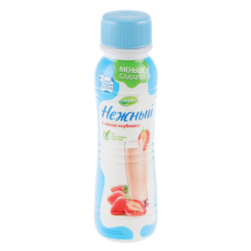 Йогурт Campina Нежный Клубника 0,1% 285 г