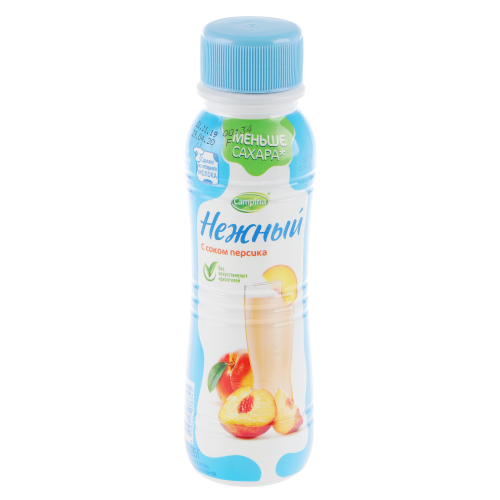 Йогурт Campina Нежный Персик 0,1% 285 г