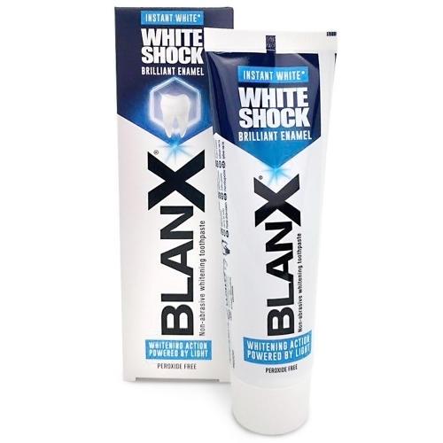 Паста зубная BLANX WHITE SHOCK BLUE FORMULA 75ml (RUS) Вайт Шок, 75 мл (GA1184800)