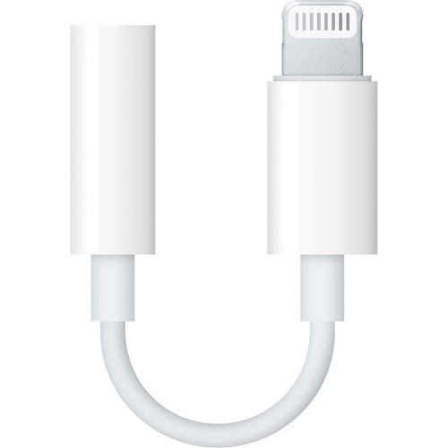 Адаптер Apple Lightning to 3,5 mm Jack белый