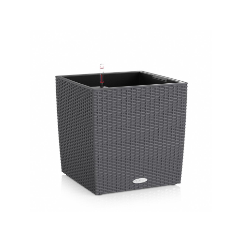 Кашпо с автополивом 50 см Lechuza Trend Cube (15392)