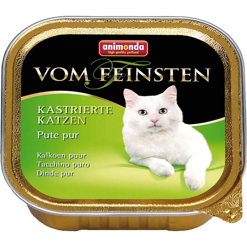 Корм для кошек ANIMONDA Vom Feinsten отборная индейка 100г