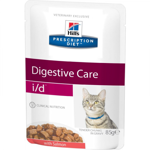 Корм для кошек Hill's Prescription Diet Feline i/d Лосось 85 г