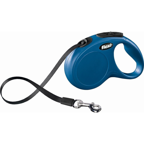Рулетка для собак FLEXI Classic Basic Mini синяя