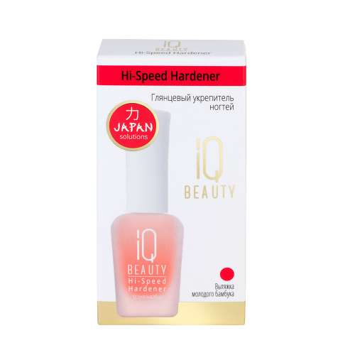 Глянцевый укрепитель ногтей IQ Beauty Hi-Speed Hardener 12,5 мл