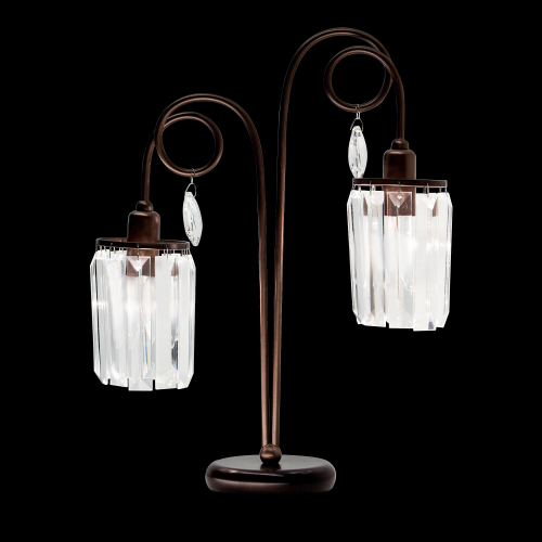 Лампа настольная Citilux Синди коричневый CL330823