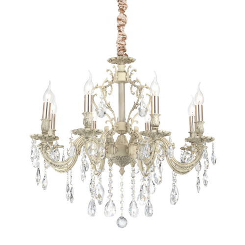 Люстра подвесная Lucia Tucci BARLETTA 1730.8 cream white