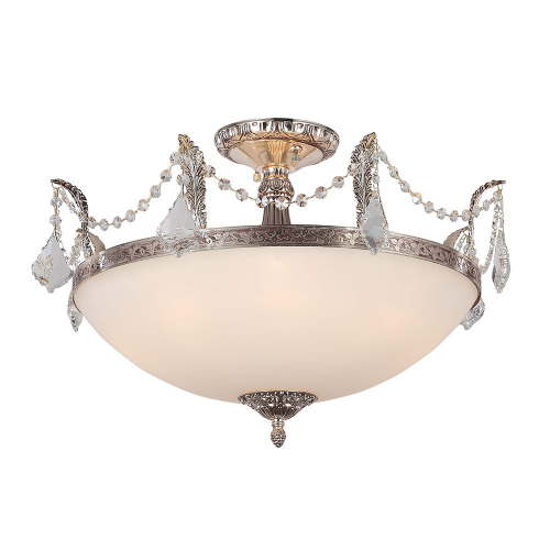 Люстра потолочная Lucia Tucci BARLETTA 181.8 D620 coffe gold