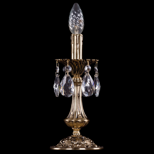 Лампа настольная Crystal Bohemia 7001/1-30 золото черненое