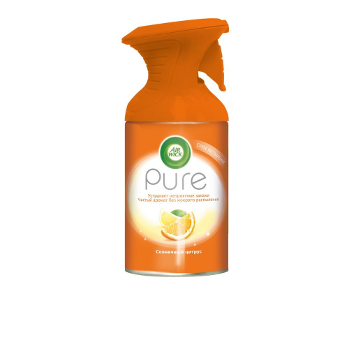 Освежитель воздуха Air Wick Pure Солнечный цитрус аэрозольный 250 мл